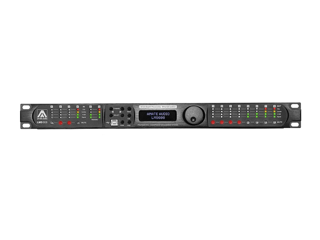 Bộ xử lý tín hiệu Amate Audio LMS608