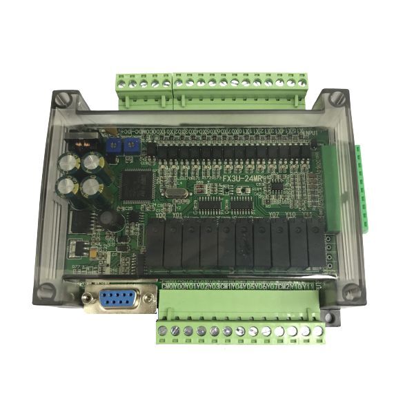 Board lập trình PLC Mitsubishi FX3U-24MR-6AD-2DA