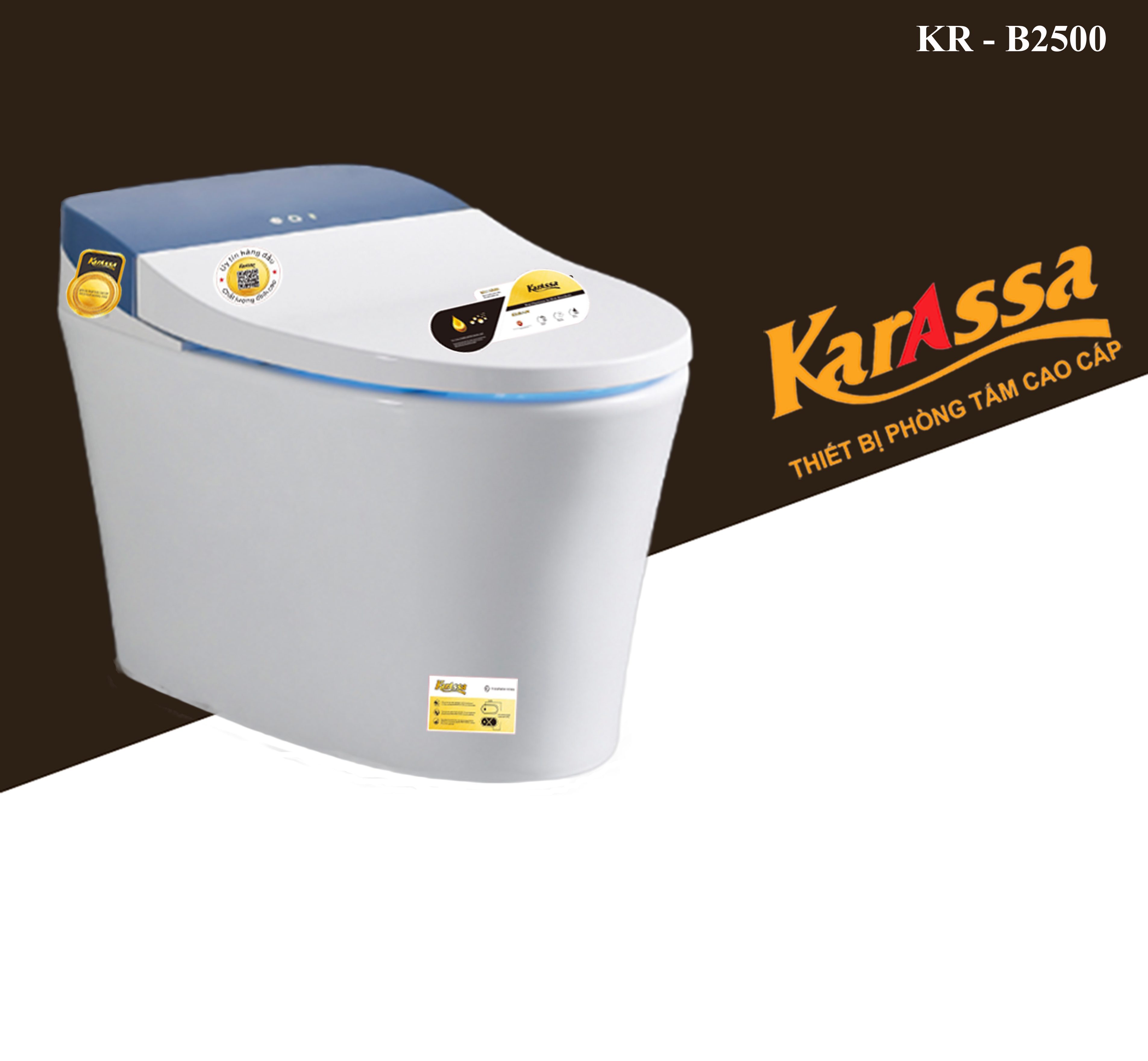 Bồn cầu thông minh Karassa KR-B2500