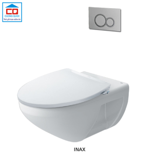 Bồn cầu treo tường INAX AC-23P + CW-S32VN nắp rửa cơ