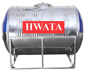 Bồn nước Inox Hwata 6000 lít ngang