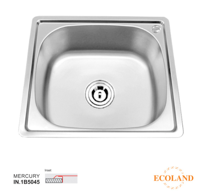 Bồn rửa chén Ecoland Mercury IN.1B5045