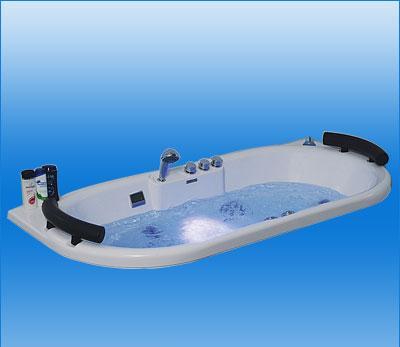 Bồn tắm xây Massage chất Composite Fantiny M-180BS