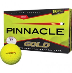 Bóng golf Pinnacle Gold Yellow 15PK P4042S-15PNP (hộp 3 trái)