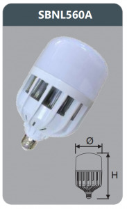 Bóng led công suất cao Duhal SBNL560A - 60W