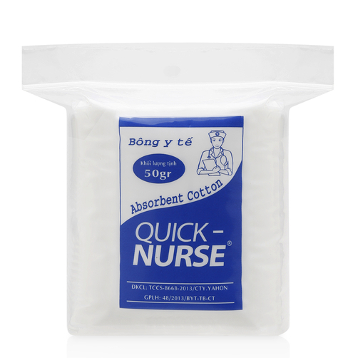 Bông y tế Quick-Nurse 50g