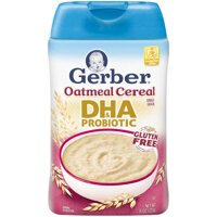 Bột ăn dặm Gerber DHA Probiotic - vị gạo, 227g