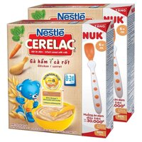 Bột ăn dặm Nestle Gà hầm cà rốt