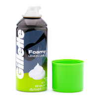 Bọt cạo râu Gillette Foamy Lemon Lime 175g