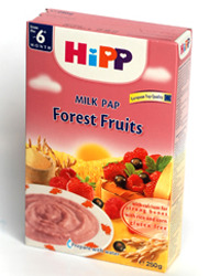 Bột dinh dưỡng sữa Hoa quả rừng HiPP - 250g