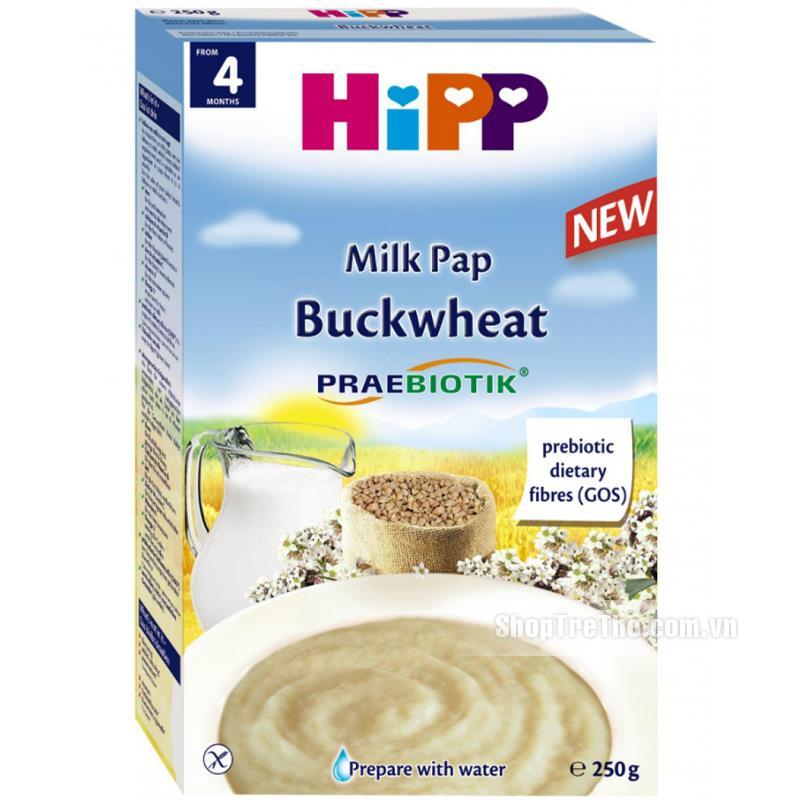 Bột dinh dưỡng HiPP sữa, kiều mạch 250g