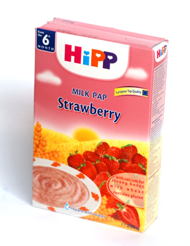 Bột dinh dưỡng sữa dâu tây HiPP - 250g