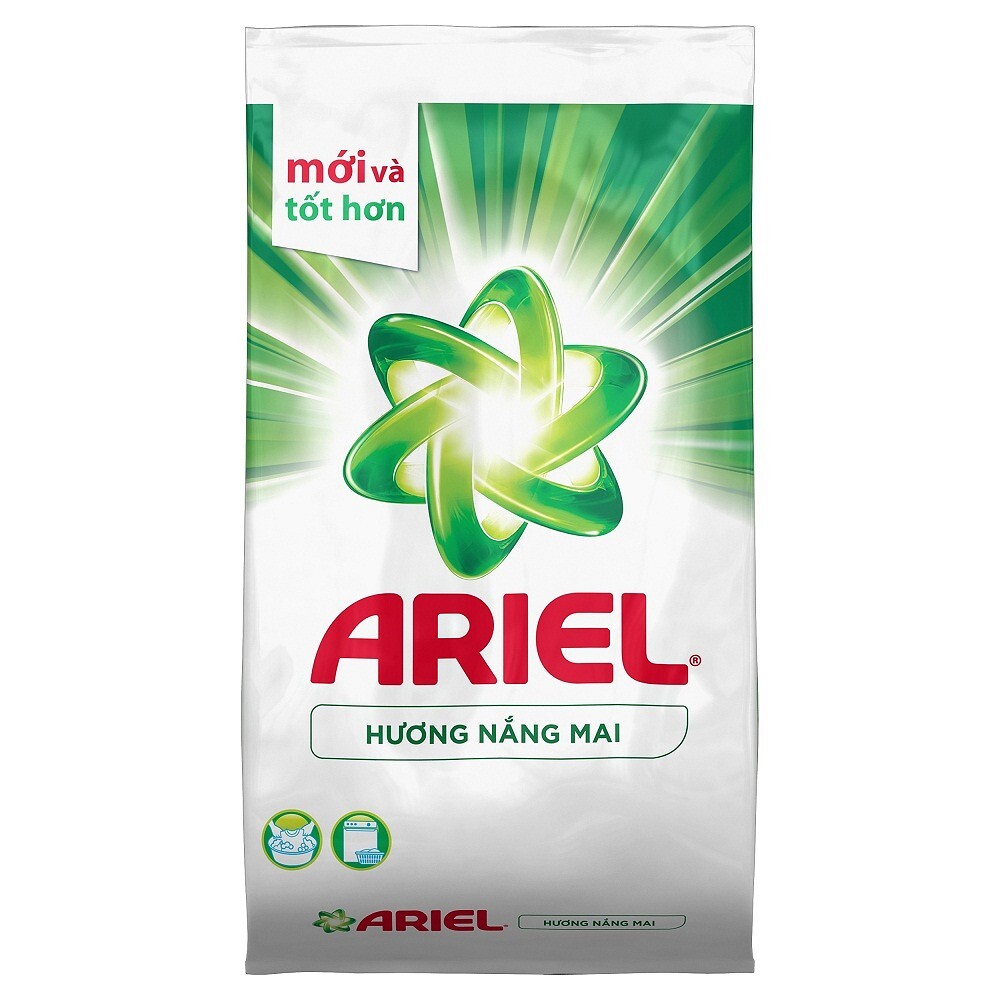 Bột giặt Ariel hương nắng mai gói 2.7kg
