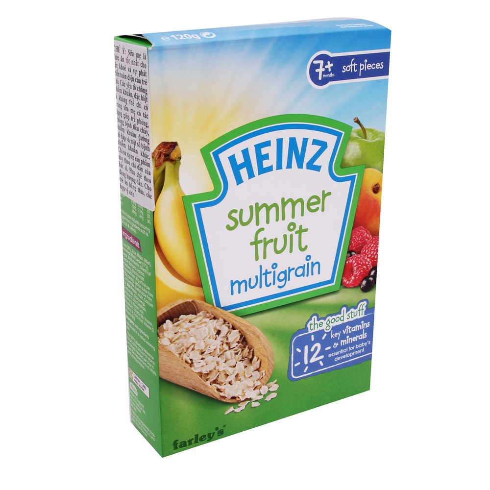 Bột Heinz vị ngũ cốc trái cây (7m+)