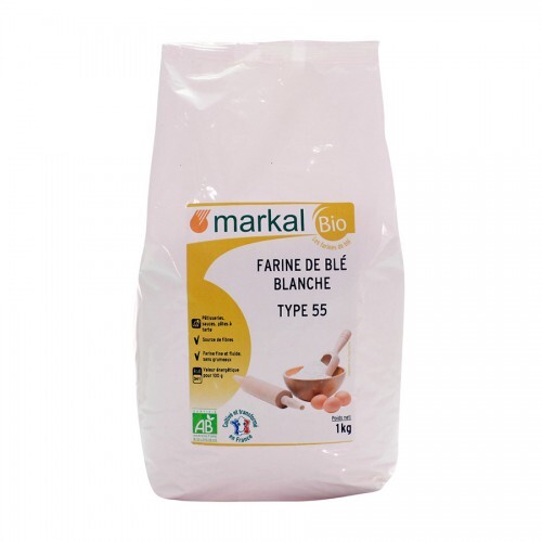 Bột mì trắng hữu cơ đa dụng T55 Markal 1kg