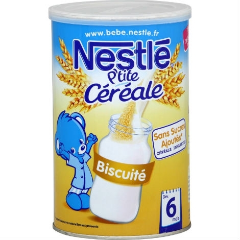 Bột ngũ cốc ăn dặm Nestle vị bích quy biscuite - 400g