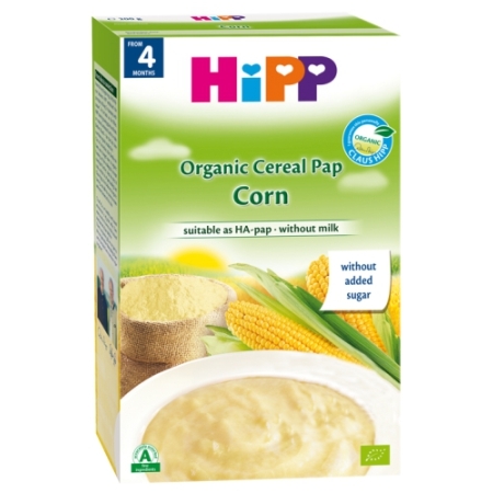 Bột ngũ cốc HiPP Organic bắp non