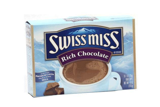 Bột sôcôla nguyên chất Swiss Miss hộp 283gr