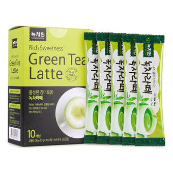 Bột trà xanh Green Tea Latte Nokchawon 130g x 10 gói