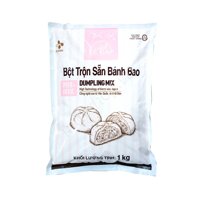 Bột trộn sẵn bánh bao CJ hiệu Xe Đạp 1Kg