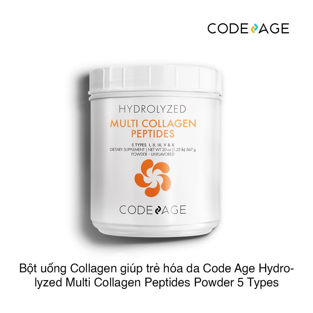 Bột uống Codeage Hydrolyzed Multi Collagen Peptides 567g