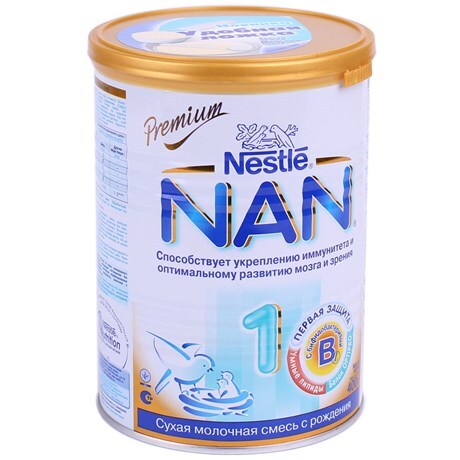 Sữa bột Nestle Nan Optipro 1 Nga - hộp 400g (dành cho trẻ từ 0 - 6 tháng)