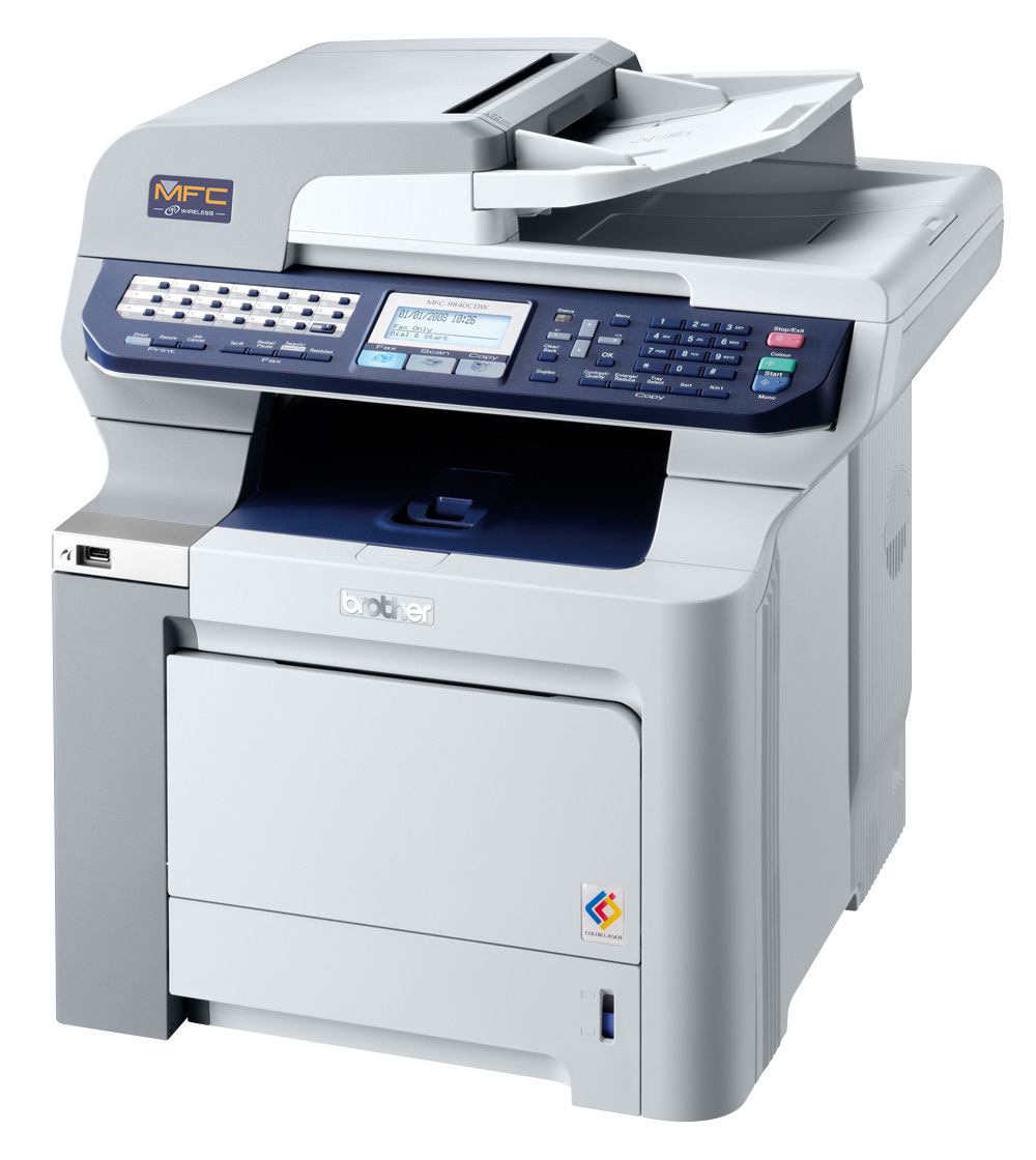 Máy in laser màu đa năng (All-in-one) Brother MFC9840CDW (MFC-9840CDW) - A4
