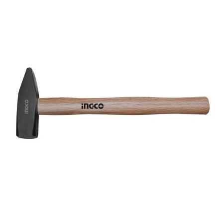 Búa đinh đầu dẹp và vuông cán gỗ Ingco HMH041000