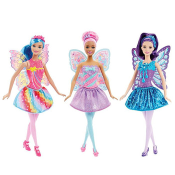 Búp bê Barbie tiên bướm sắc màu DHM50