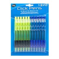 Bút bi bấm có đệm cao su UBL SE0055