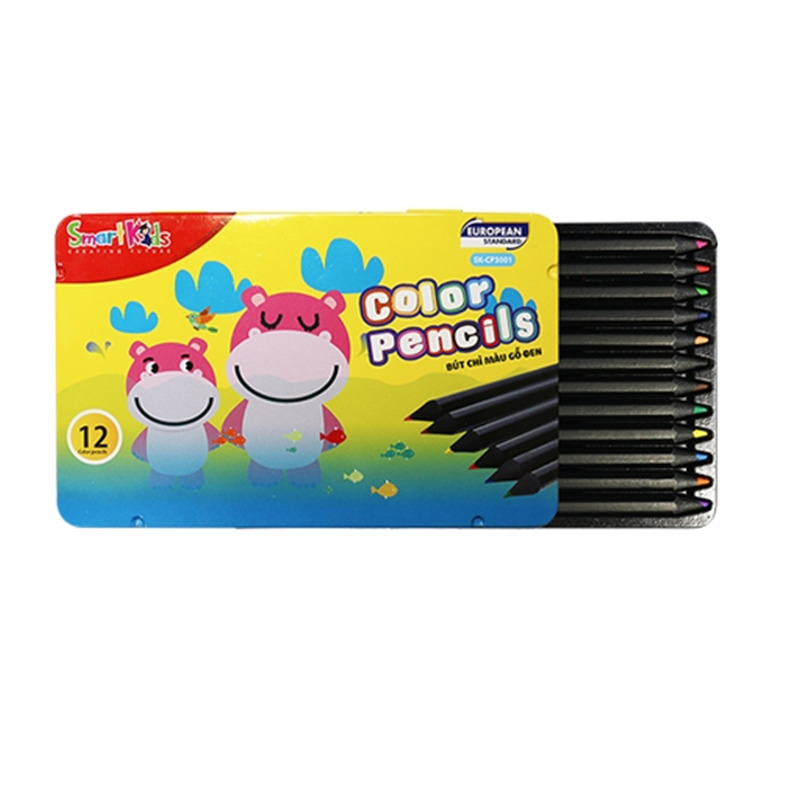 Bút chì màu Smartkids SK-CP3001 - 12 màu
