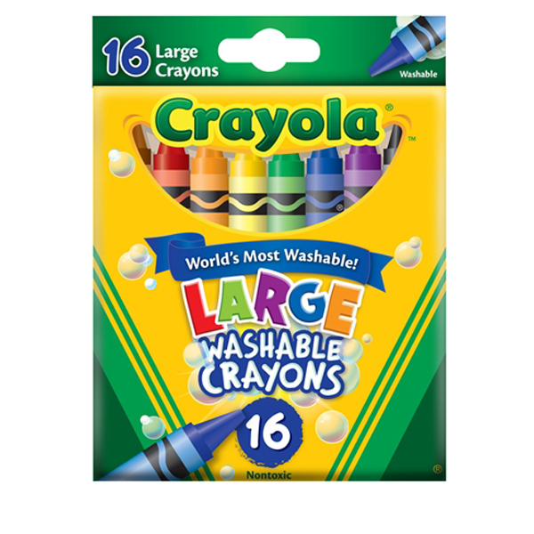 Bút sáp 16 màu loại lớn Crayola 5232813013