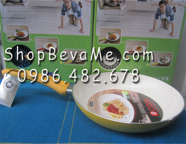 Chảo Lock&lock Ceramic LEC2243 - Màu R/ G/ Y, 24cm 