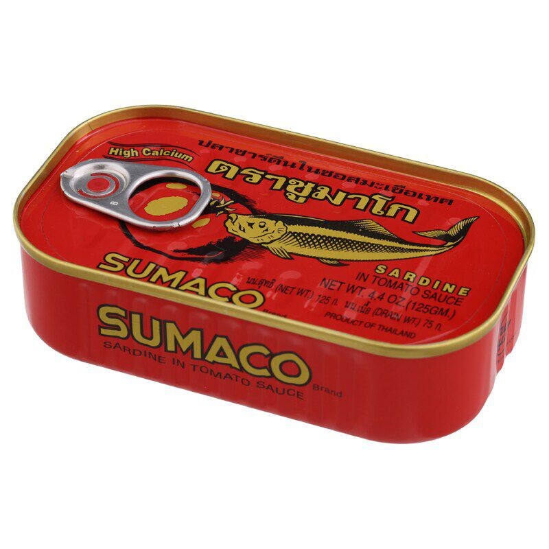 Cá mòi sốt cà chua Sumaco 125g