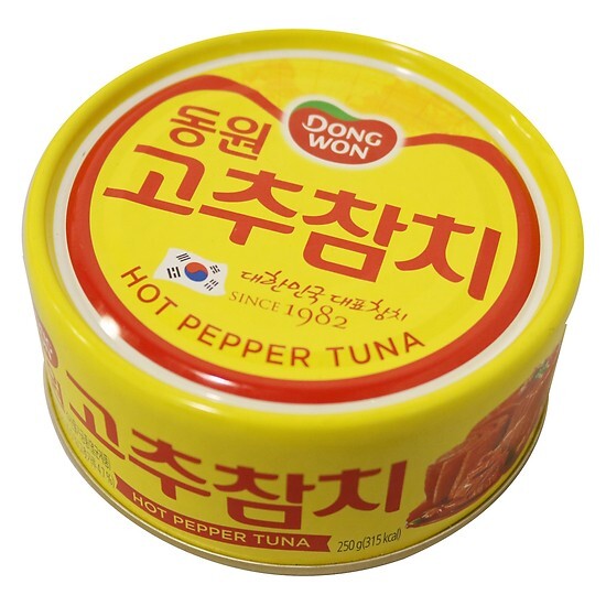 Cá ngừ hạt tiêu Dongwon - hộp 250g