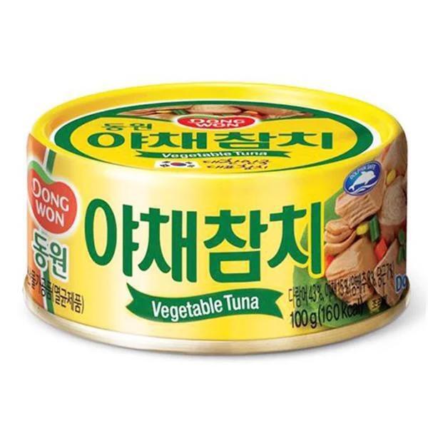 Cá ngừ rau củ Dongwon Hàn Quốc 100gr