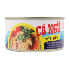 Cá ngừ sốt dầu Vissan hộp 170g