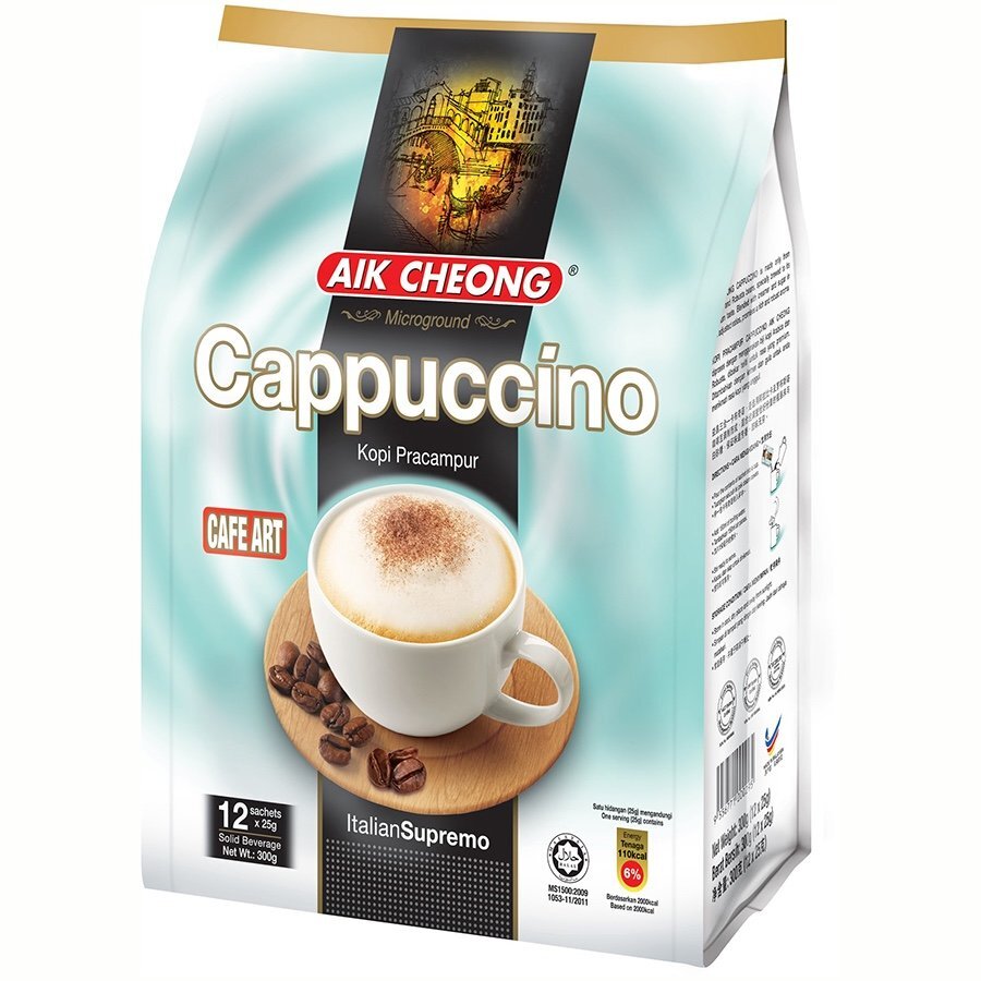 Cà phê Cappuccino Aik Cheong 300g