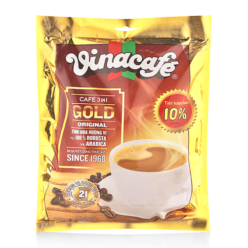 Cà phê hòa tan Gold Original Vinacafé gói 800g