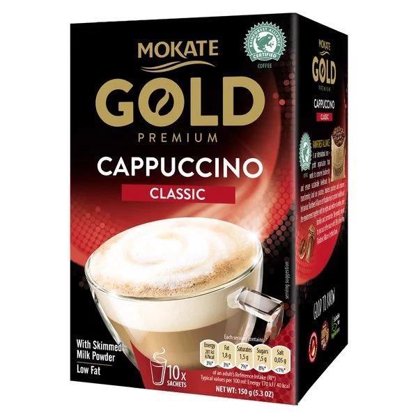 Cà phê Mokate Gold Cappuccino Classic 140g
