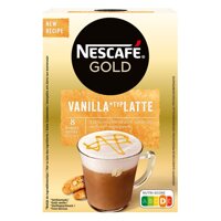Cà phê Nescafe Gold Vanilla Latte 148g