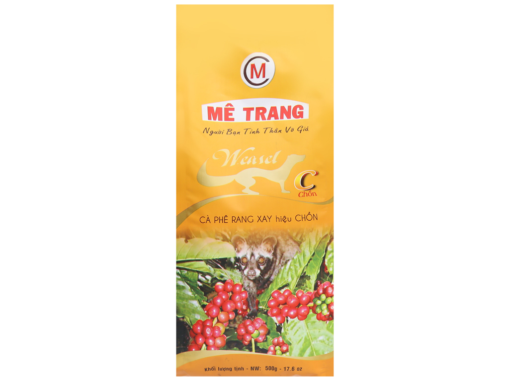 Cà phê rang xay Mê Trang chồn 500g