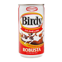 Cà phê sữa Birdy lon 170ml