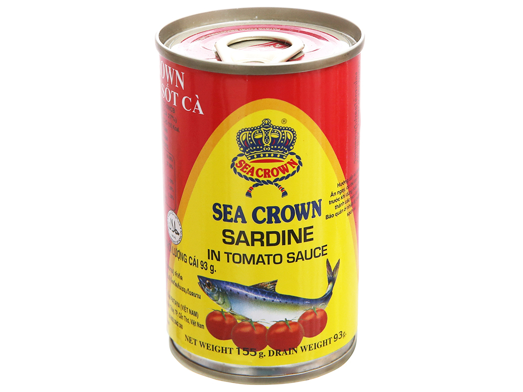 Cá trích sốt cà Sea Crown hộp 155g