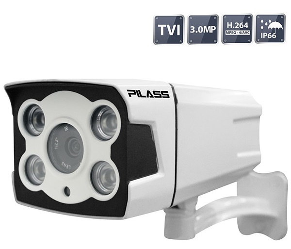 Camera HD-TVI hồng ngoại Pilass ECAM-701TVI 3MP