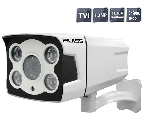 Camera HD-TVI hồng ngoại Pilass ECAM-701TVI 1.3MP
