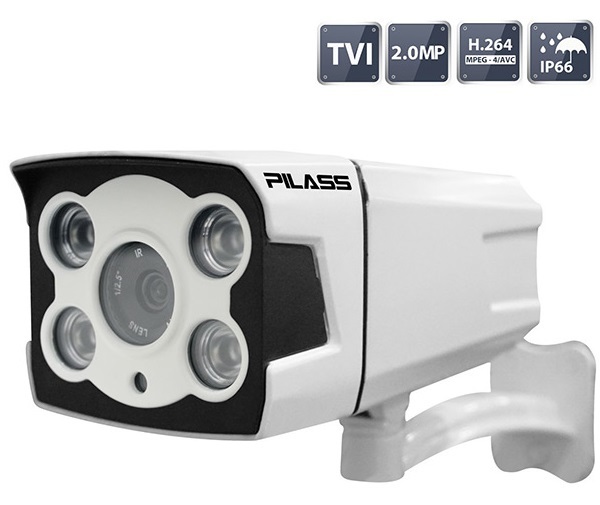 Camera HD-TVI hồng ngoại Pilass ECAM-701TVI 2MP
