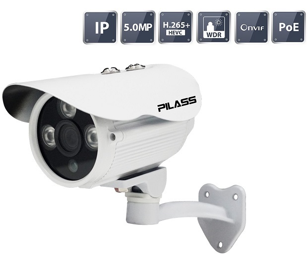 Camera IP hồng ngoại Pilass ECAM-P602IP - 5.0MP