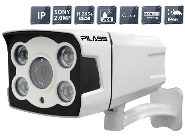 Camera IP hồng ngoại Pilass ECAM-H701IP 2.0