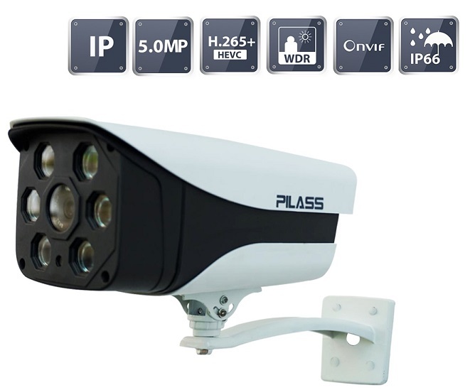Camera IP hồng ngoại Pilass ECAM-802IP 5.0MP